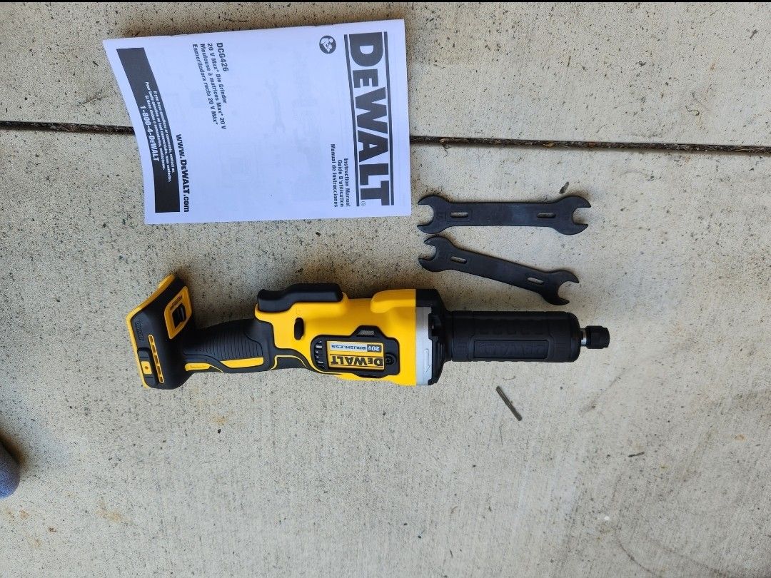 Dewalt 20v Die Grinder Brushless With Variable Speed Brand New