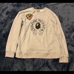 Bape Chrome Heart Long Sleeve