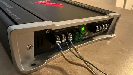 Car Amplifier Crunch Ground Pounder Series 2/1channel Bridge Mono Mode 1100watts max class A/B for bass subwoofers or speakers