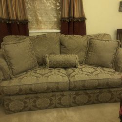 3 Piece Sofa, Chair And Ottoman