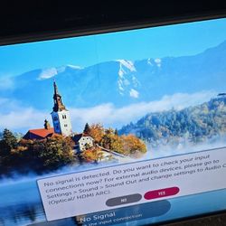 Lg 55sj8000 4k Super Uhd Nano Cell TV No Stand Or Remote