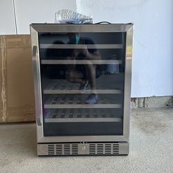 Newair 46 Bottle Dual Zone Wine Fridge
