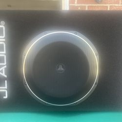 JL Audio 12” Subwoofer With Built In Amp