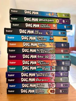 Dog Man Complete Book Series by Dav Pilkey – 14 Books