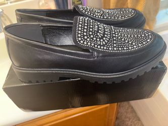 Fashion nova men’s bedazzled diamond dress shoes size 13 (brand new)