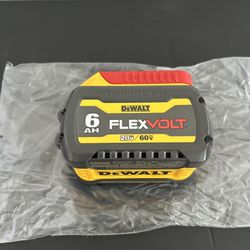 $100 NEW Dewalt Flexvolt 6.0Ah Battery