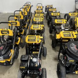 Dewalt Pressurewasher’s different sizes different price