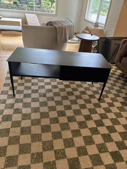 West Elm metal table