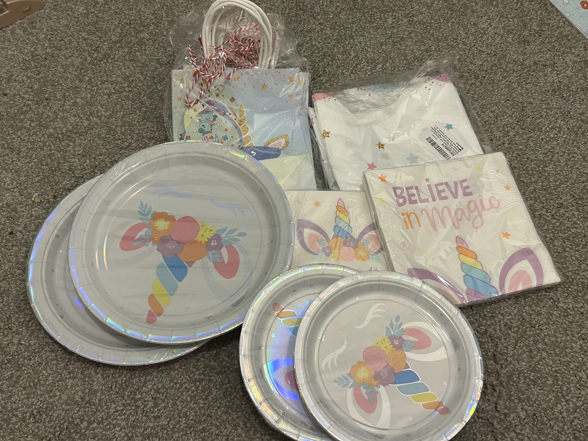 Unicorn Party Supplies