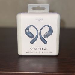 Shokz OpenFit 2+ (this is the Plus, not the regular)