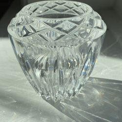 Cone Shaped Glass Candle Holder
