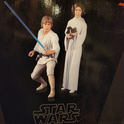 ARTFX/ Kotobukiya STARWARS LUKE SKYWALKER AND PRINCESS LEIA