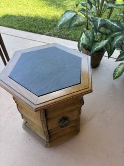 Hexagonal Thonasville Accent Tables