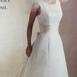 Classic Wedding Dress, Size 6
