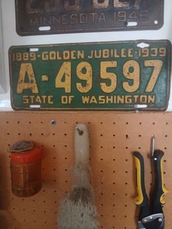 Washington State License Golden Jubilee 1(contact info removed)