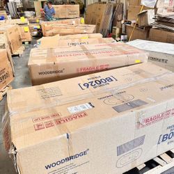 Open-box’s,Bath Tub ,Toilet,Vanity.