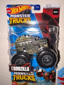 Hot Wheels Monster Trucks Godzilla Die-Cast 1/64