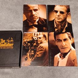 The Godfather DVD Collection 5 Disc Set Three Movies Excellent Condition