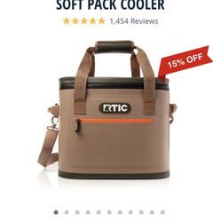 RTIC SOFT PACK COOLER