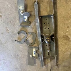 99-10 ford f250 f350 b&w gooseneck flip over hitch