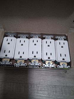 Leviton   Duplex Recepticos  Decora  15Ap