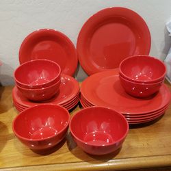 NEW Red Dishes