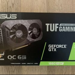 ASUS TUF GTX 1660 SUPER