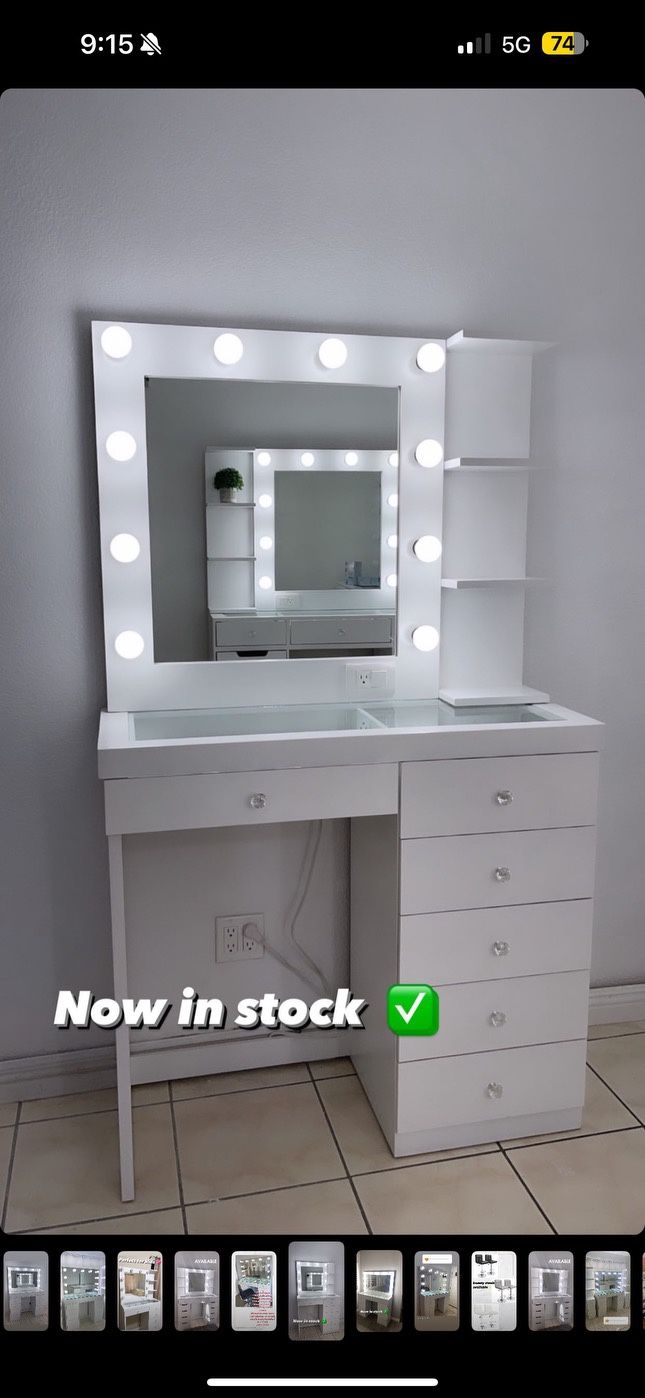 Makeup Vanity Dresser