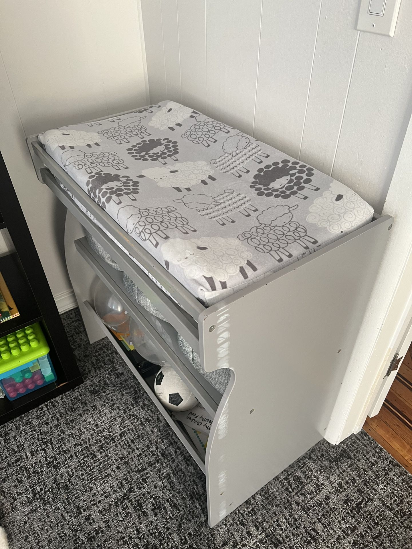 Delta Changing Table With Storage 