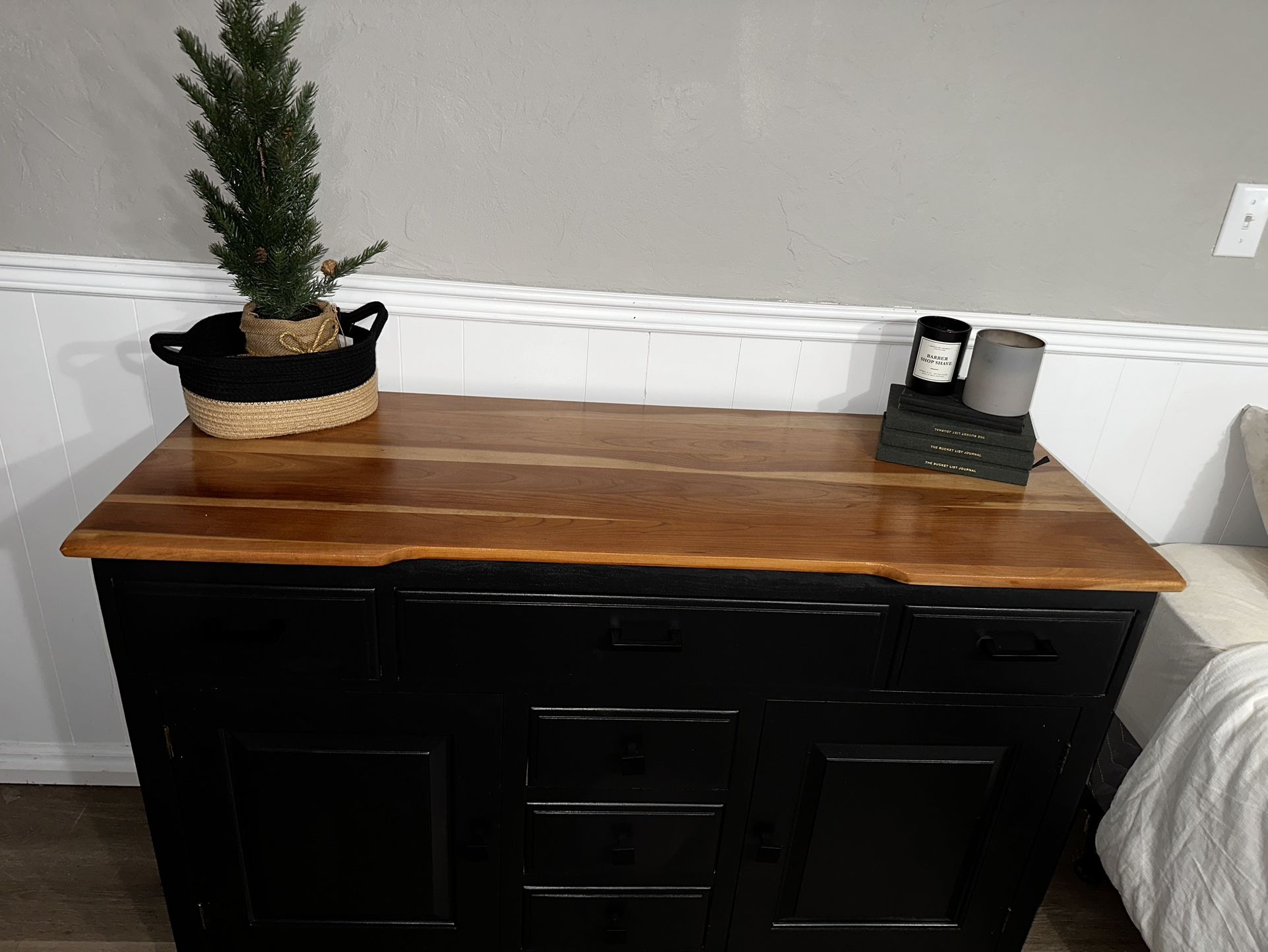 Refinished Solid Wood Dresser