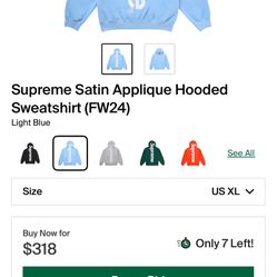 Supreme hoodie