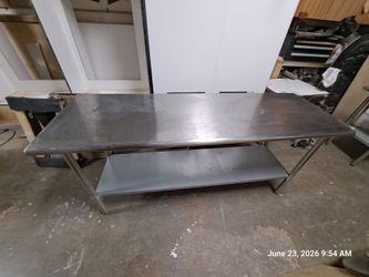 Restaurant Stainless Steel Prep Table