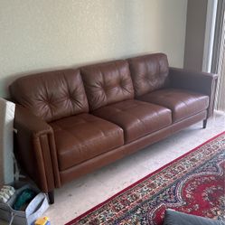 Luxary Top Grain Leather Sofa 