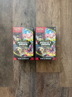 Pokémon TCG Mega Evolution Perfect Order Booster Bundle Lot of 2 Sealed