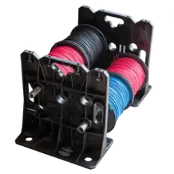 RACK-A-TIERS - 2.0 FITS UP TO: 34" / 300 LBS / 136 KG WIRE REELS