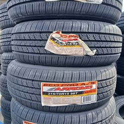215/70R15 Set Of 4 Arroyo New Tires 