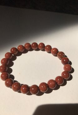 Brown sand stone bracelet