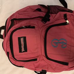 Pink backpack 