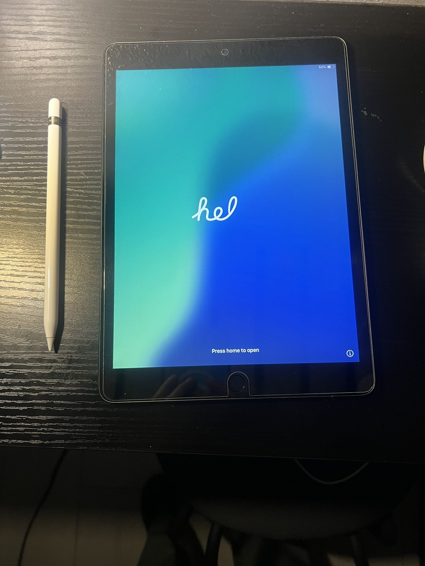 iPad 9th Generation With Apple Pencil and original charger