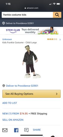 Halloween kids costume size 8-10