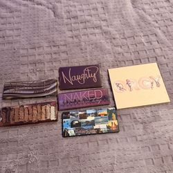 Urban decay and Jeffrey star eye shadow palettes!!