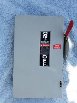 GE, Disconnect Switch, TG4322
