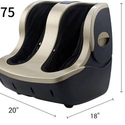 😀 Smart Foot Massager with Multi-Level Adjustable Intensity, Deep Kneading Therapy for Acupressure & Meridian Therapy, Plantar Fasciitis Relief