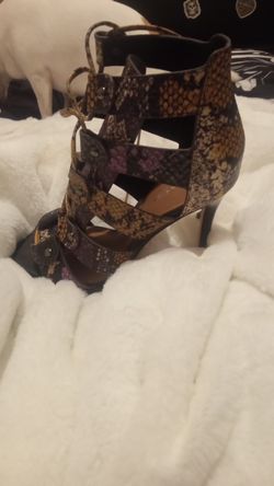 Coach High Heal Sandal Size 5.5