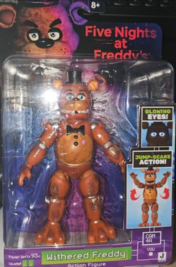 Five Nights At Freddy’s Jazwares FNAF Withered Freddy 5-in Action Figure