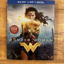 Wonder Woman (Blu-ray + DVD, 2017, 2-Disc Set)