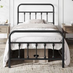 Twin Bed With Mattress 