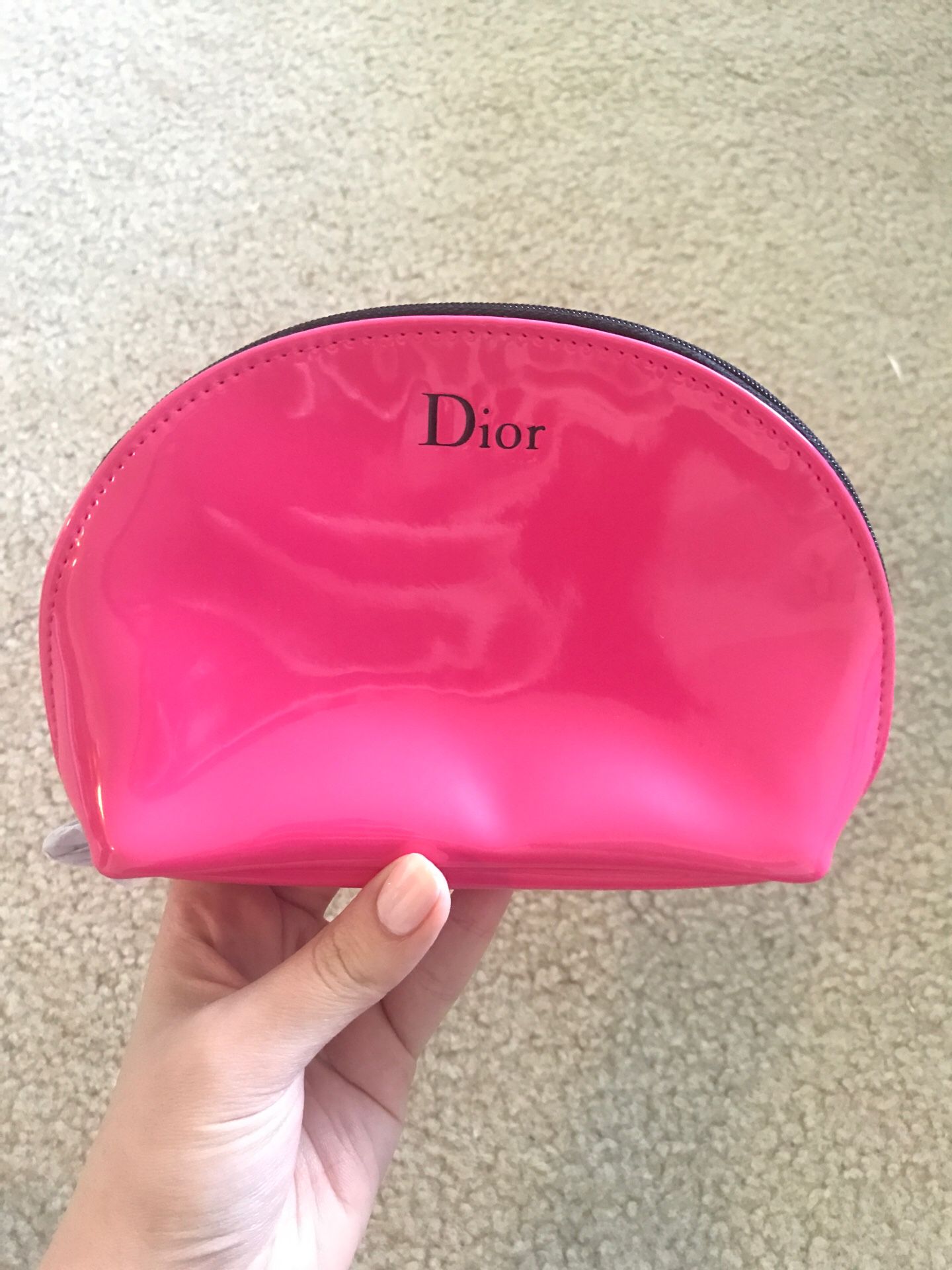 Dior makeup bag