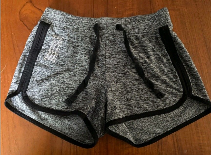Girls Gray Justice Active Shorts 6/7 New Without Tags Elastic Waist Drawstring