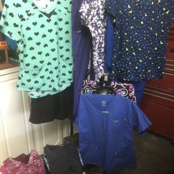 Ladies Scrubs  Popular Brands S-M